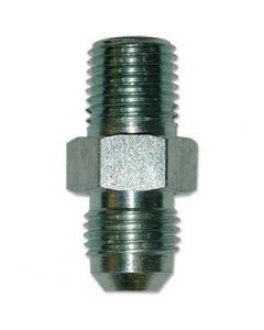 Raccord union male G1/4 cylindrique JIC M. 9/16 JE ACIER-ZN-BIC + joint