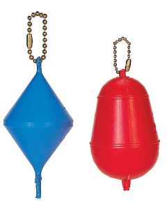 Plastic buoy key ring