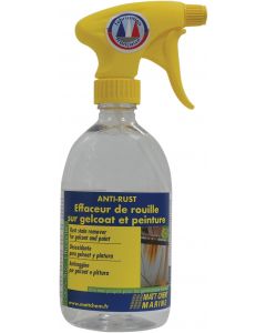 ANTI RUST gelcoat rust remover in spray 500 ml