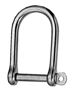 Stainless steel shackles width