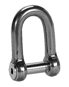 Stainless steel shackles with axis 6 sections