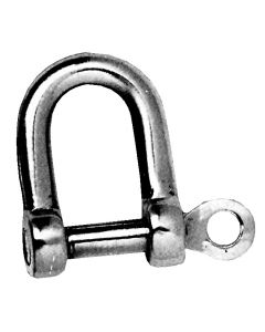 Stainless steel shackles with axis captive straight