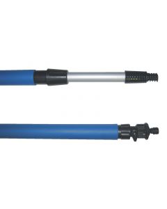 Telescopic handle with water passage