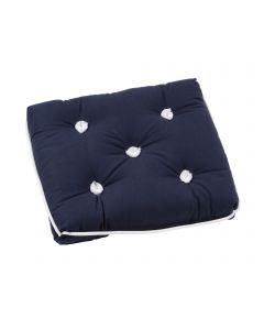 Kapok blue cushion