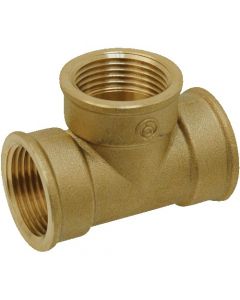 "T" connection brass