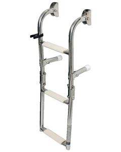 Fold-able ladder for pneumatics 1 + 2 rungs L : 63 cm x w : 22 cm.