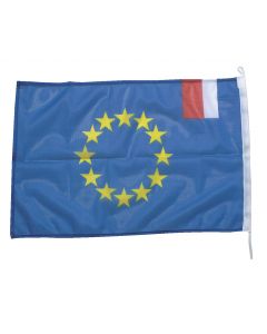 France-Euro flag 30 x 45 cm