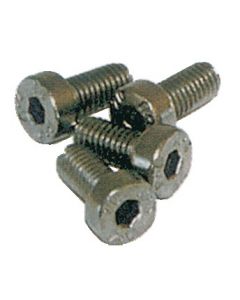 Metal screws with cylindrical head