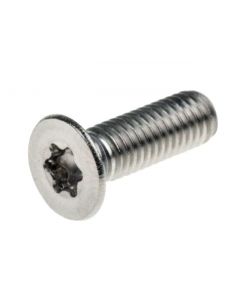 Flat head metal screws