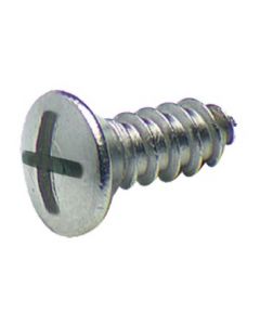 Raised countersunk tapping head screws