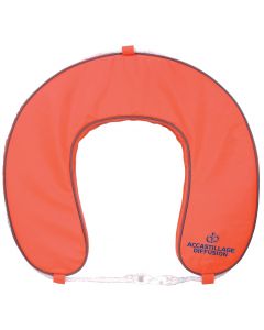 AD orange horseshoe buoy - With removable cover