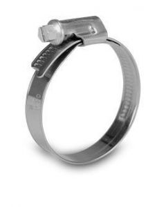 Flat stainless steel collar A2 (W4 304)