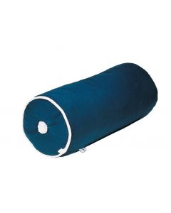 Cuscino cilindrico Kapok blu