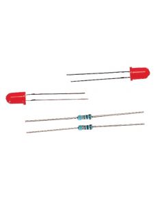 Red led + resistor for electrical panels SCHEIBER