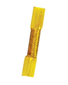 Crimped sealed thermo retractable extension colour yellow 6 mm2. Per 4