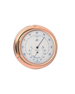 AD 100 range barometer thermometer hygrometer BARIGO brass