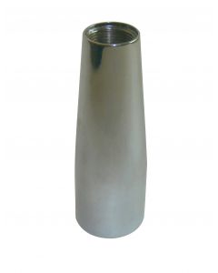 Soporte adaptador tubo latón cromado 5/8 x 24 - 1 x 14